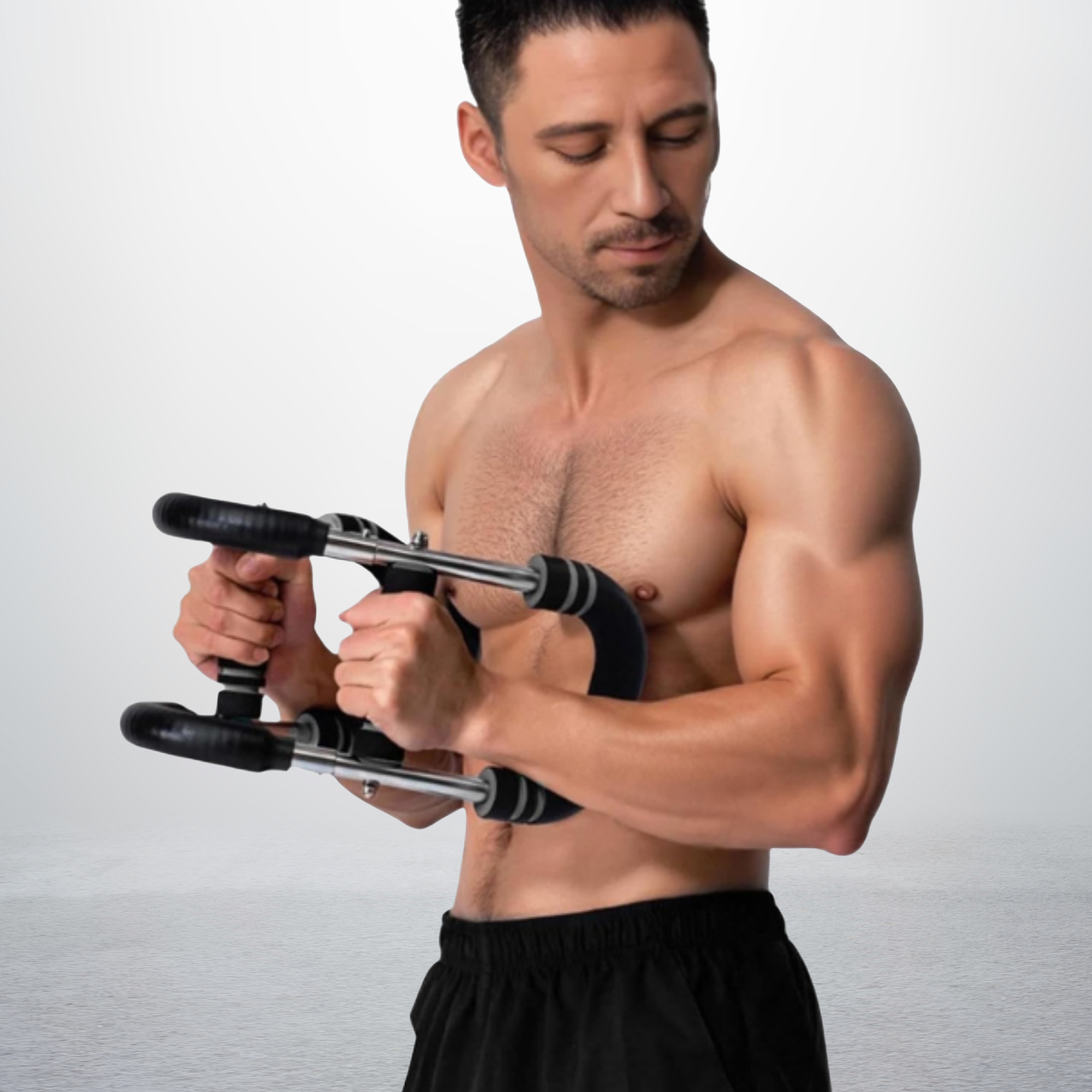 Twister Arm Trainer, Adjustable Resistance Twister Arm Exerciser Chest Exerciser for Men, Portable Chest Workout Equipment Arm Trainer for Men